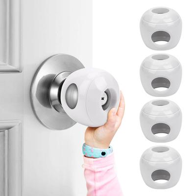 Child Safety Door Handle Protective Cover, Anti-pinch Door Handle Cover, Universal Lockable Design, Parent One-handed Operation