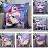 Wuthering Game Roccia Cushion Cover Square Pillow Bedroom Sofa Leisure Comfort Living Room Home Decoration X