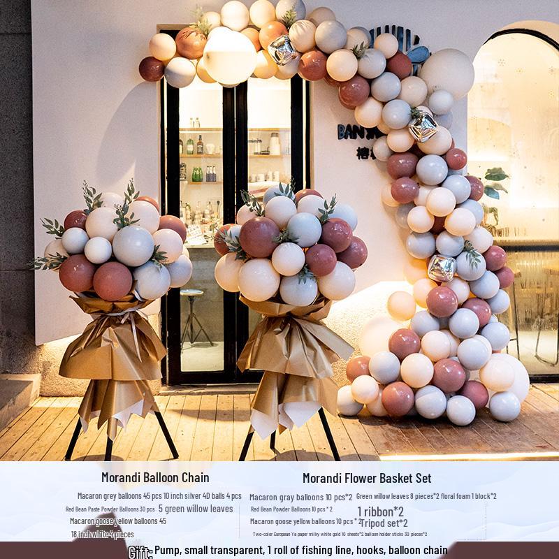 Balloon Flower Basket for Graduation Ceremony and Indoor Decoration