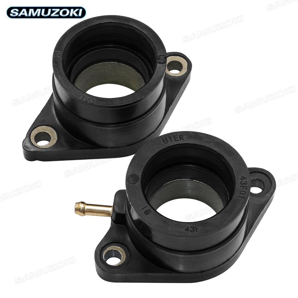 Motorcycle Carb Carburetor Intake Manifold Rubber Boots Adapter For YAMAHA XT600E XT600 1984-1995 TT600 1985-1986