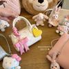 Homemade floral Boston small girl heart spring and summer versatile handbag bow love versatile messenger bag K