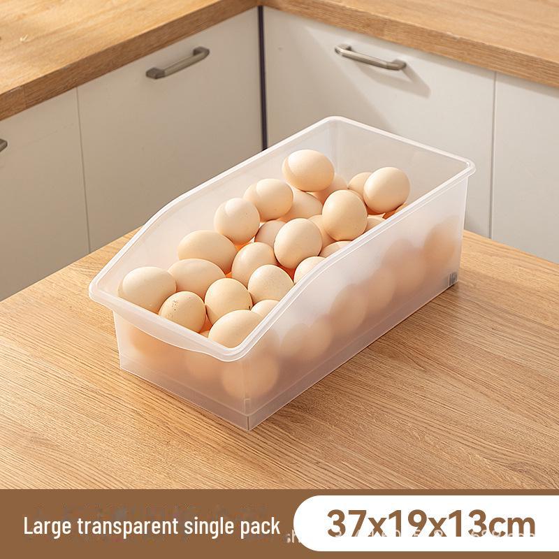 Refrigerator Egg & Beverage Storage Organizer Pull-Out Basket