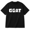 G.O.A.T. Graphic T-Shirt Oversized Streetwear Hip Hop Urban Style Unisex GOAT