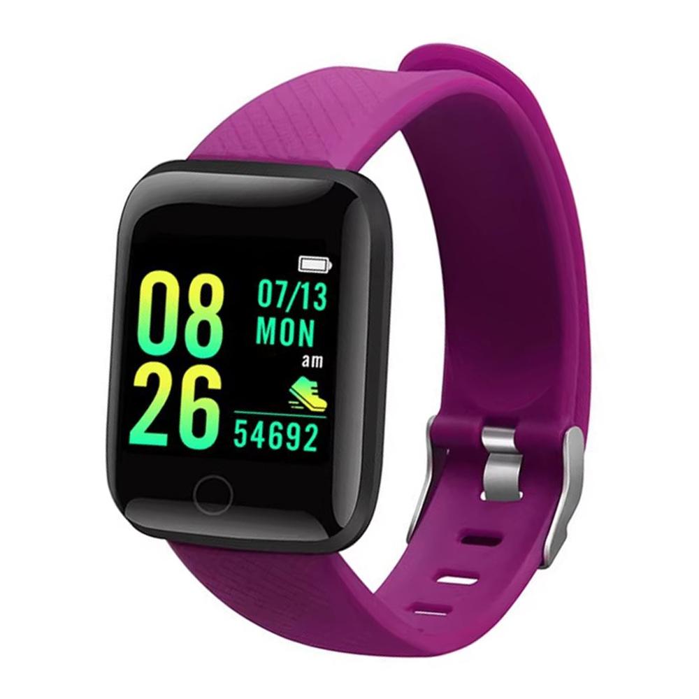 New For Multifunction Smart Watch Kid Men Woman Message Remind Music Control Sport Step Calories 116 Smartwatch Alarm Clock