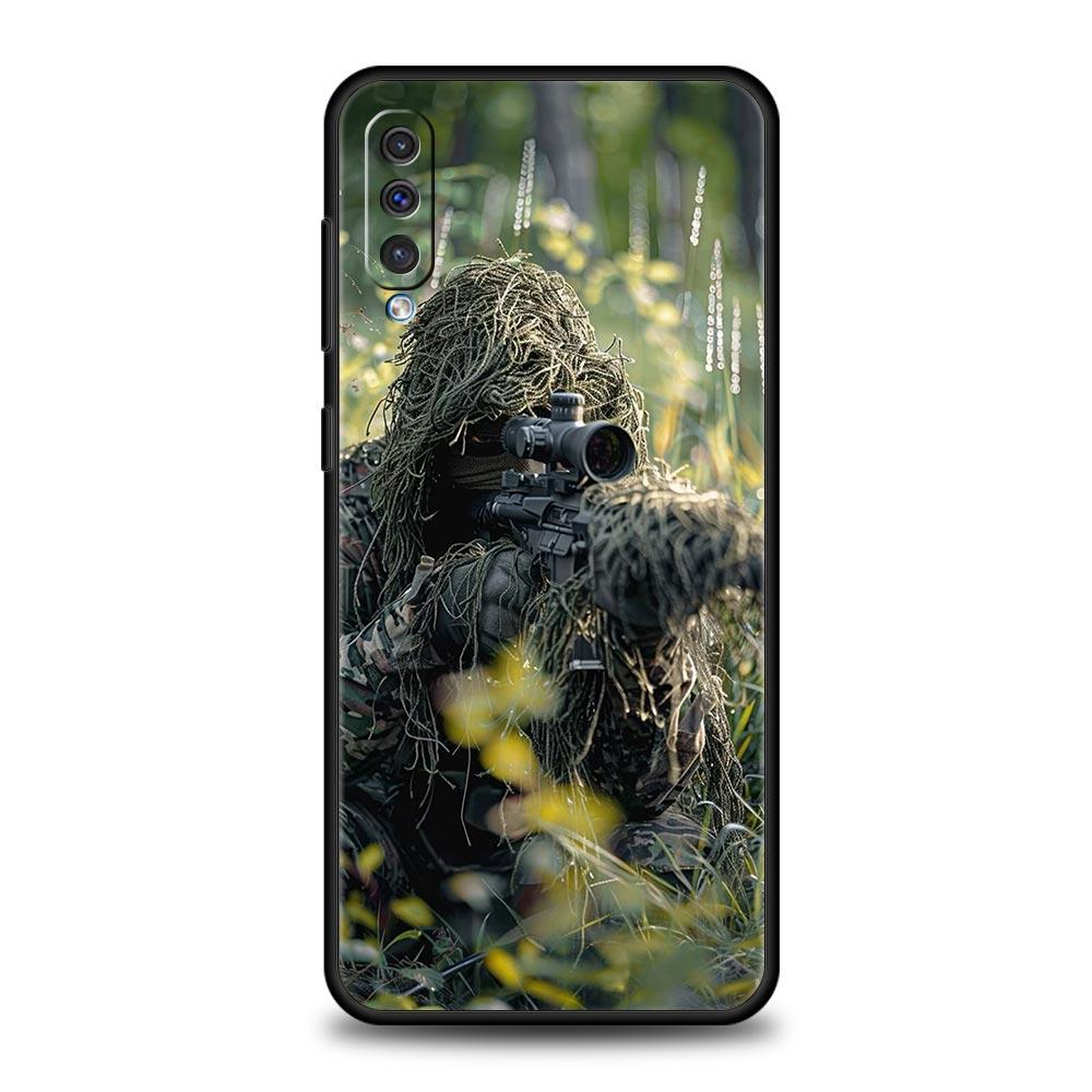 Custodia Militare Esercito Forze Speciali Per Samsung A56 A36 A26 A24 A12 A14 A16 A50 A70 A20E A22 A40 A34 A54 A42 A52 5G A04s A06 Copertura