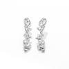 European & American Molten Lava Metal Necklace & Earrings Set: Irregular, Versatile, Exaggerated Design