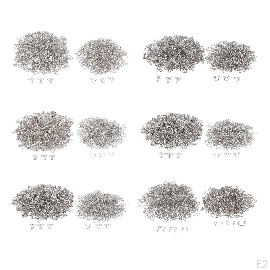 200 Hooks And Eyes, Bra Closure Buttons Eyelets For Sewing Clothes