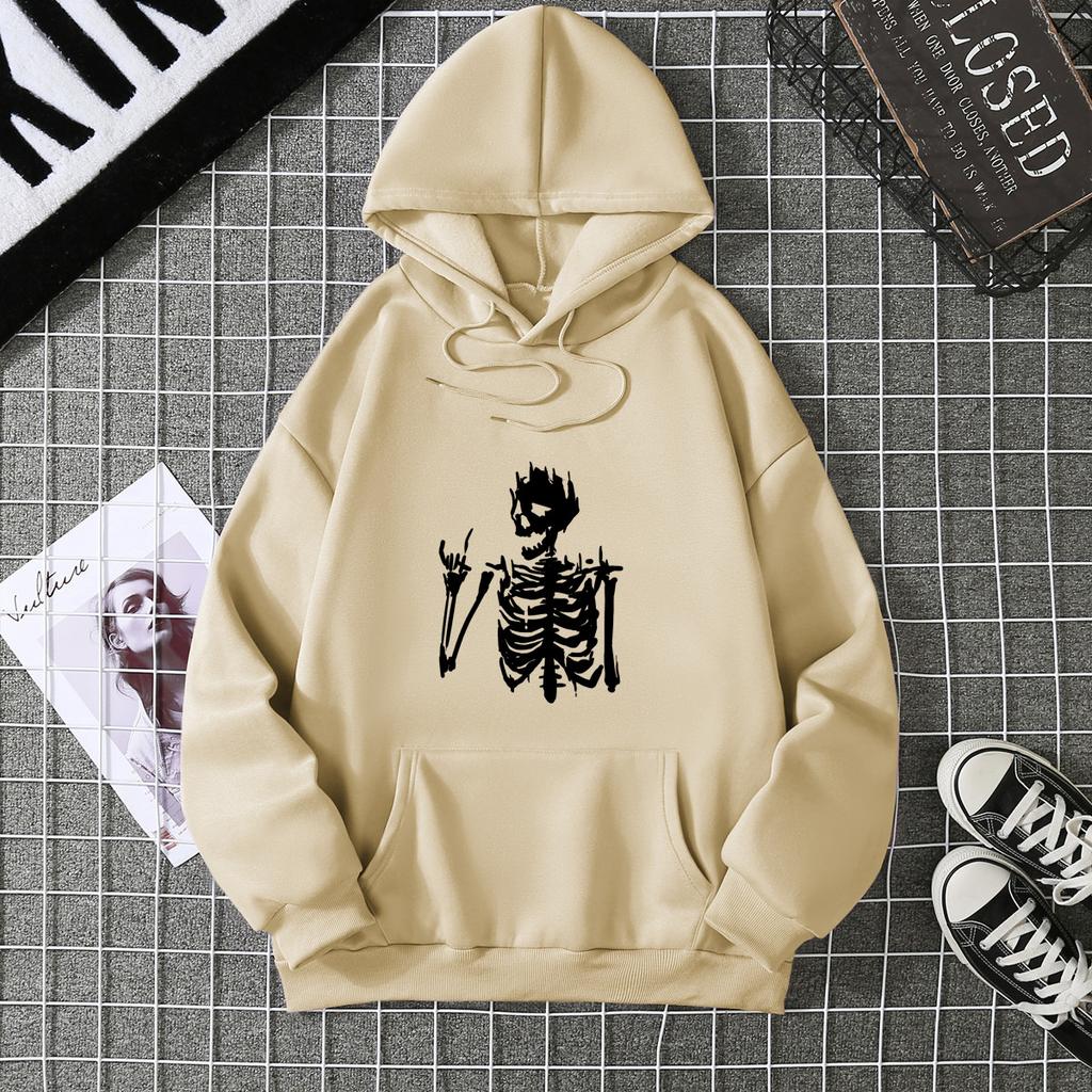 New 2025 Fall and Winter Fleece Jacket Loose Halloween Sweater