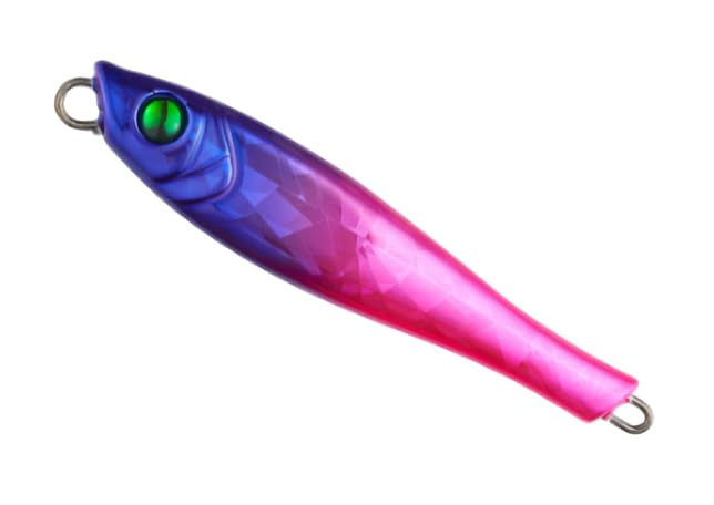 

Tailwalk Yummy Jig Tungsten Hairtail Game Tuned 100g CH PURPLE HEAD PINK #15