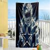 Dallas Beach Towel Super Soft Microfiber Quickdry Fabric Comfortable Lightweight Suitable for Swimming, Gym, Camping, Yoga Vacation