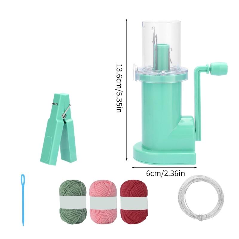 Hand Knitting Machine Tool Set Weave Knitting Tool Household Weavers Easy Weave Knitter for DIY Craft Project