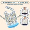 Adult Dining Bib Household Detachable Oil-proof and Waterproof Bib Suitable for the Elderly and Patient