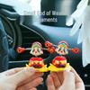 2025 Chinese Style God of Wealth Bobblehead Car Ornament: Cute Cartoon Interior Decoration