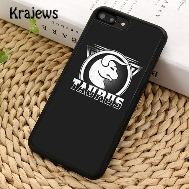 Krajews Taurus Bull Soft Phone Case Cover For iPhone 17 Air 16 15 14 Plus 11 12 13 Pro Max Coque Shell Fundas