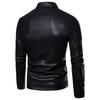 Men's Leather Jacket Men's Autumn/winter Motorcycle Casual Coat Men's