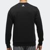 Adidas Fashionable Warm Round Neck Pullover Long Sleeve Sweatshirt Men Sweatshirt Black CX4948