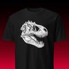 Geometric T Rex Skull Low Poly Dinosaur Paleontology Amp Museum Shirt Vintage Washed Unisex Hom
