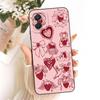 Für Samsung Galaxy A07 4G SM-A075F Samsung M07 F07 Handyhülle Schleifenmuster Blume Schmetterling Girly Hülle Silikon Weiche Hülle