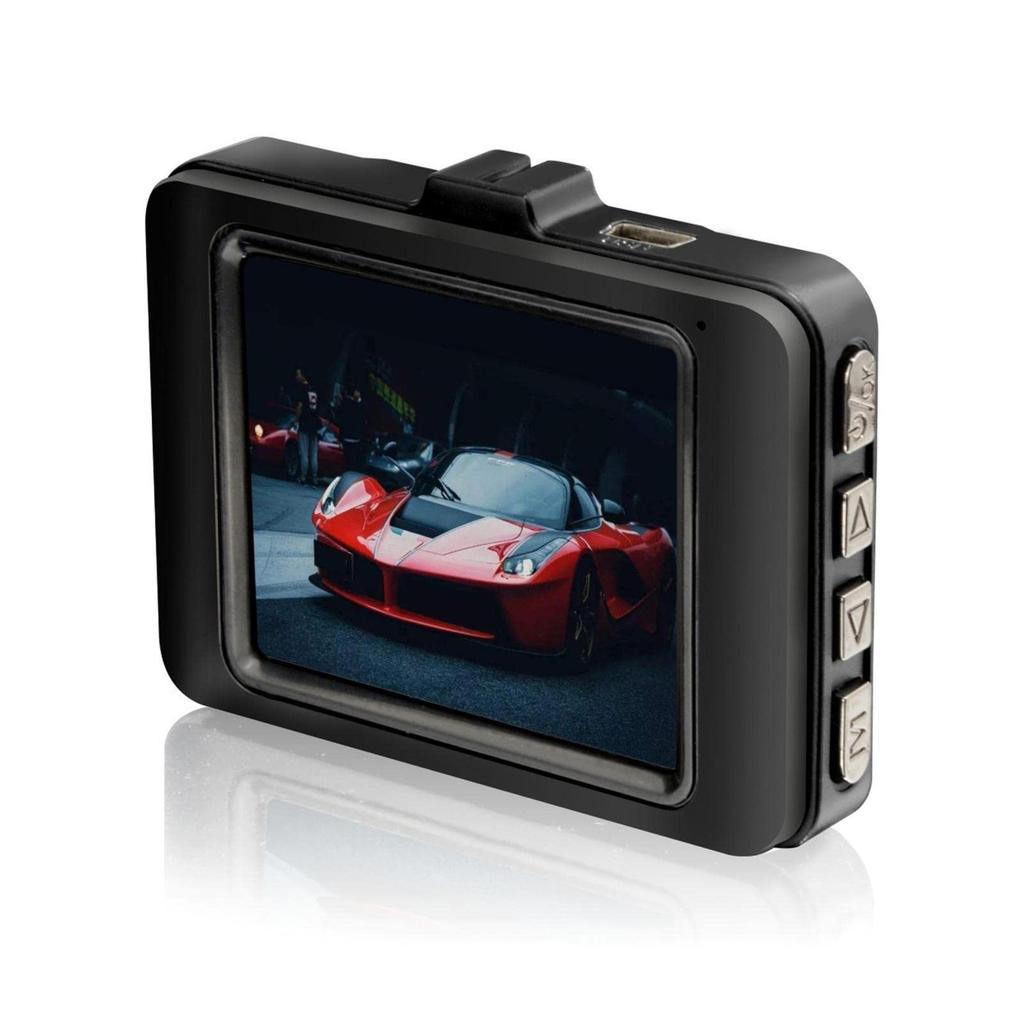 LckCryspho FHD 1080p Dash Camera Loop Recording, Night Vision Mode, 32GB SD Compatible, For Car Use, Black