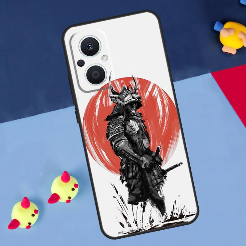 Samurai Oni Mask For OPPO Reno 14F 13F 12F 11F 10 11 12 13 14 Pro 8T 7 8 Lite OPPO Find X6 X5 X8 X9 Pro Case