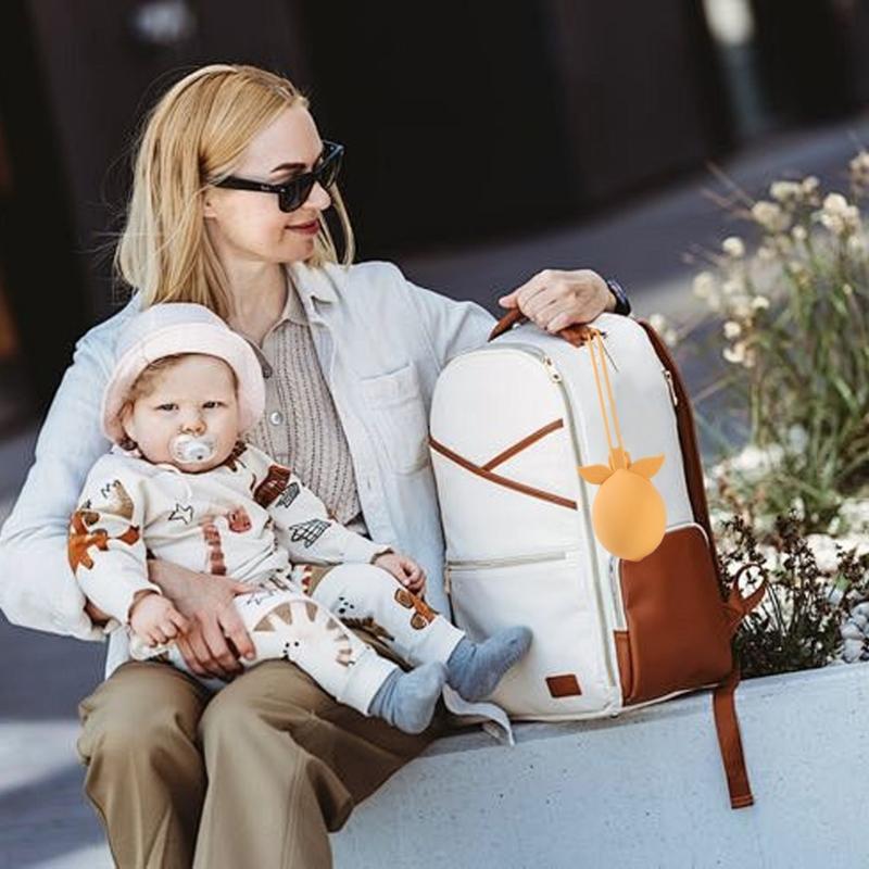 Cartoon Fruit Baby Pacifier Storage Bag Silicone Dummy Case Portable Pacifier Organiser Pouch Container Accessory