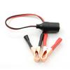 12V Car Auxiliary Cigarette Lighter Socket Connector Battery Crocodile Clips Power Adapter Extension