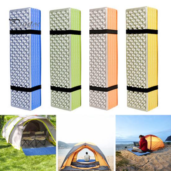 

Влагостойкий коврик для яиц, легкий пенопластовый спальный коврик, складной коврик с изоляцией из алюминиевой фольги, портативный коврик для пикника для кемпинга, пешего туризма, альпинизма синий