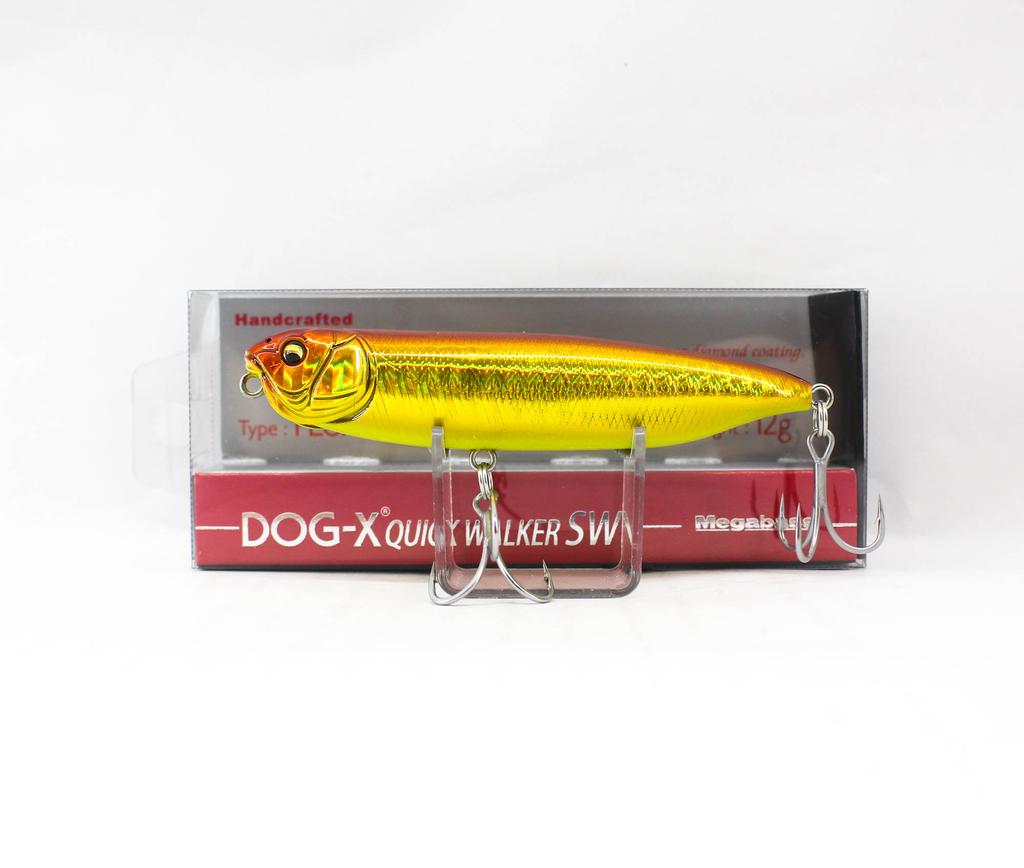 Megabass Dog X Quick Walker SW 87 mm 12 gramů Plovoucí nástraha Akakin (2238)