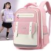 Stylish And Spacious Nylon Backpack For Middle High School College Students In Green Black Purple Pink And Dark Blue Colors