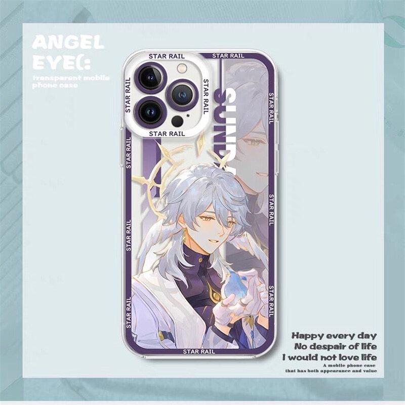 Honkai Star Rail Sunday Case For Samsung S24 S21 S22 S23 S30 S25 Plus Ultra S20 S21 S23 S24 FE A55 A35 A15 A25 A54 Cover Clear
