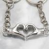 Yousheng Magnetic Suction Couple Keychain Symbolize Love with Exquisite Design Commitment Keychain Valentine Gifts for Boyfriend Girlfriend