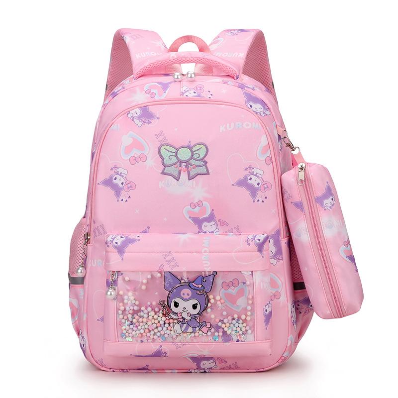 Cartoon-Animation mit Federmäppchen Schüler-Schulranzen ultraleicht große Kapazität hoher Wert Melody Mädchen Rucksack