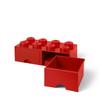 LEGO Brick Drawer 8 Bright Red 40061730
