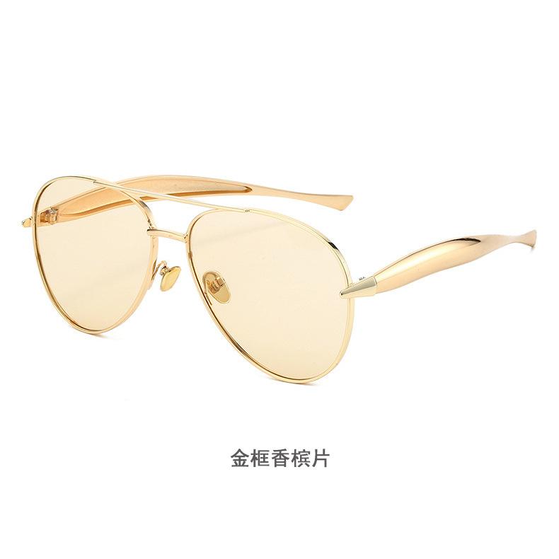 

Trendy Sunglasses Men And Women Driving Fashionable Sunglasses Trendy Ruffian Handsome Large Frame Sunglasses