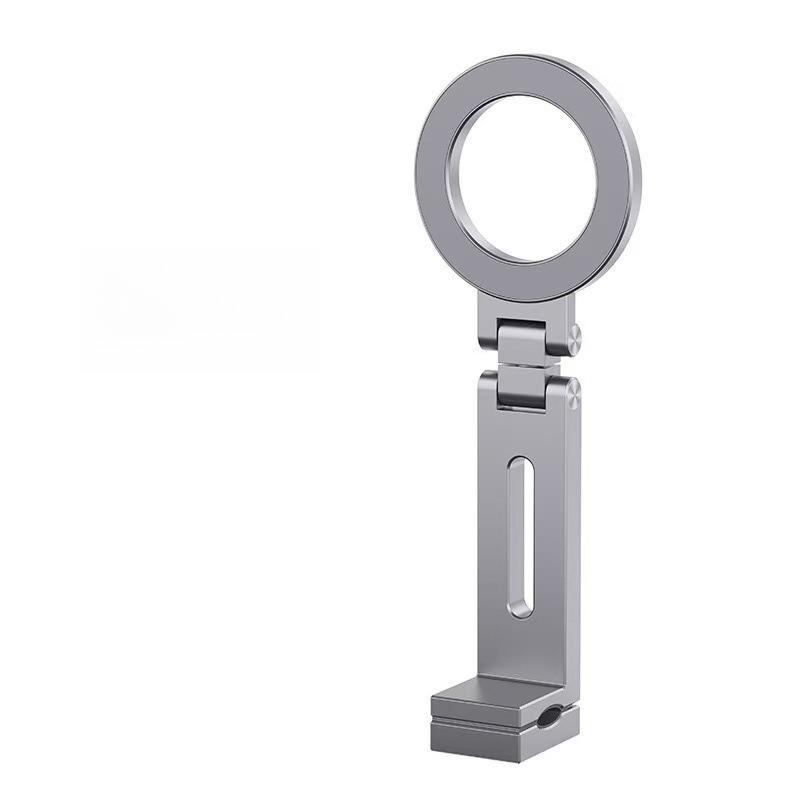 1PC Magnetic Mobile Phone Holder Plastic Folding Rotary Travel Portable Desktop Holder