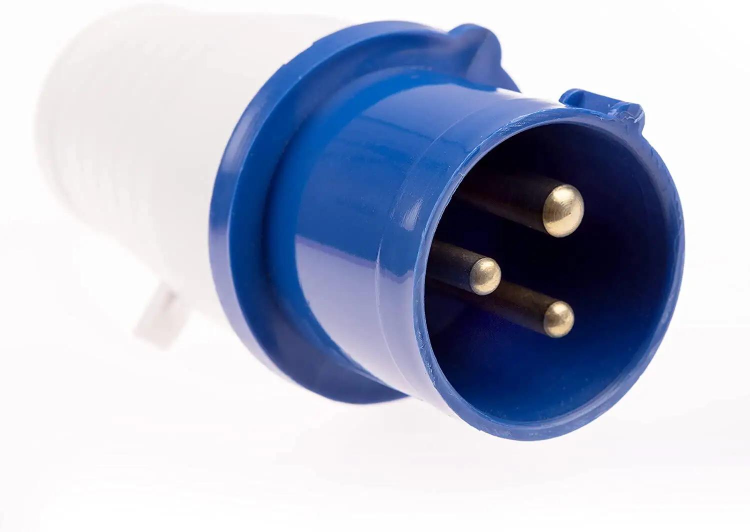 Адаптер разъема подключения автомобиля Основной разъем Место подключения Адаптер места подключения 3-контактный Разъем места подключения к сети 240 В 16 А Автодом Прицеп-дача