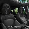 1pair Elastic Fabric Car Headrest Cover Universal Fit Ghost Auto Accessory Festival Gift