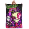 Invader Zim Gir Blankets Warm Flannel Sofa Throw Blanket for Home Bedroom Outdoor Throws Bedspread Quilt
