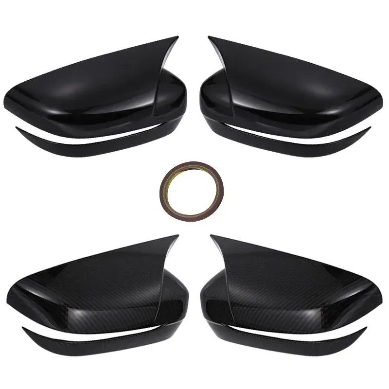 1 Pair for BMW 3 Series 5 Series G20 G30 17-21 Rear View Side Mirror Cover Case Trim ABS Style Car Rearview Mirror Cover