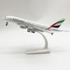 20cm 1:400 Flugzeugmodell Emirates Airbus A380 Metallreplika Legierungsmaterial Luftfahrtsimulation Kinder Jungen Geschenk