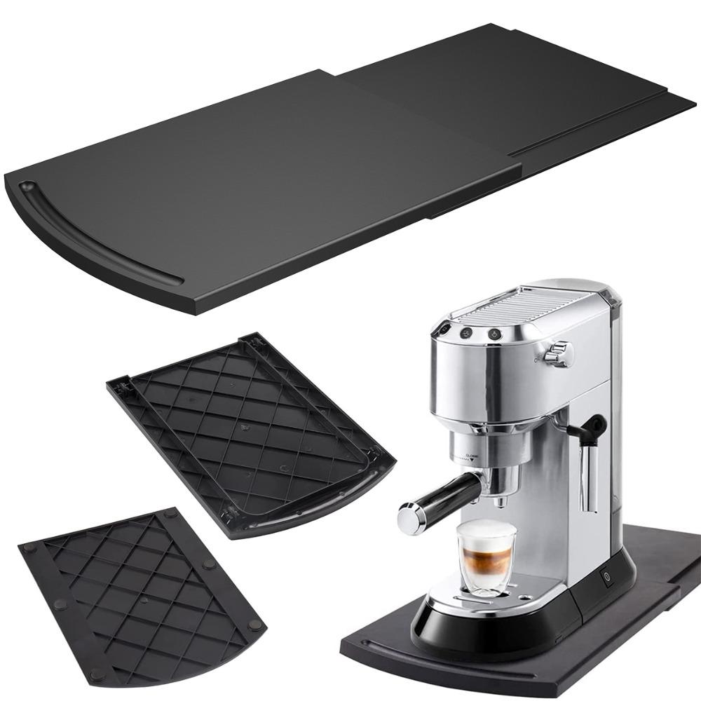 

Retractable Blender Toaster With Wheels Sliding Tray Sliding Mat Storage Mat Kitchen Accessories чорний