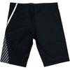 Anta High Elastic Comfortable Breathable Sports Fashion Casual Straight Leg Swim Trunks Men Swimwear Black 1825332406R-1