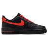 Nike Air Force 1 Crimson Flame Black Warrior, Teng Fei Manufacturing Skateboard Shoes Unisex Black Red CW2288-001(Team1347-)