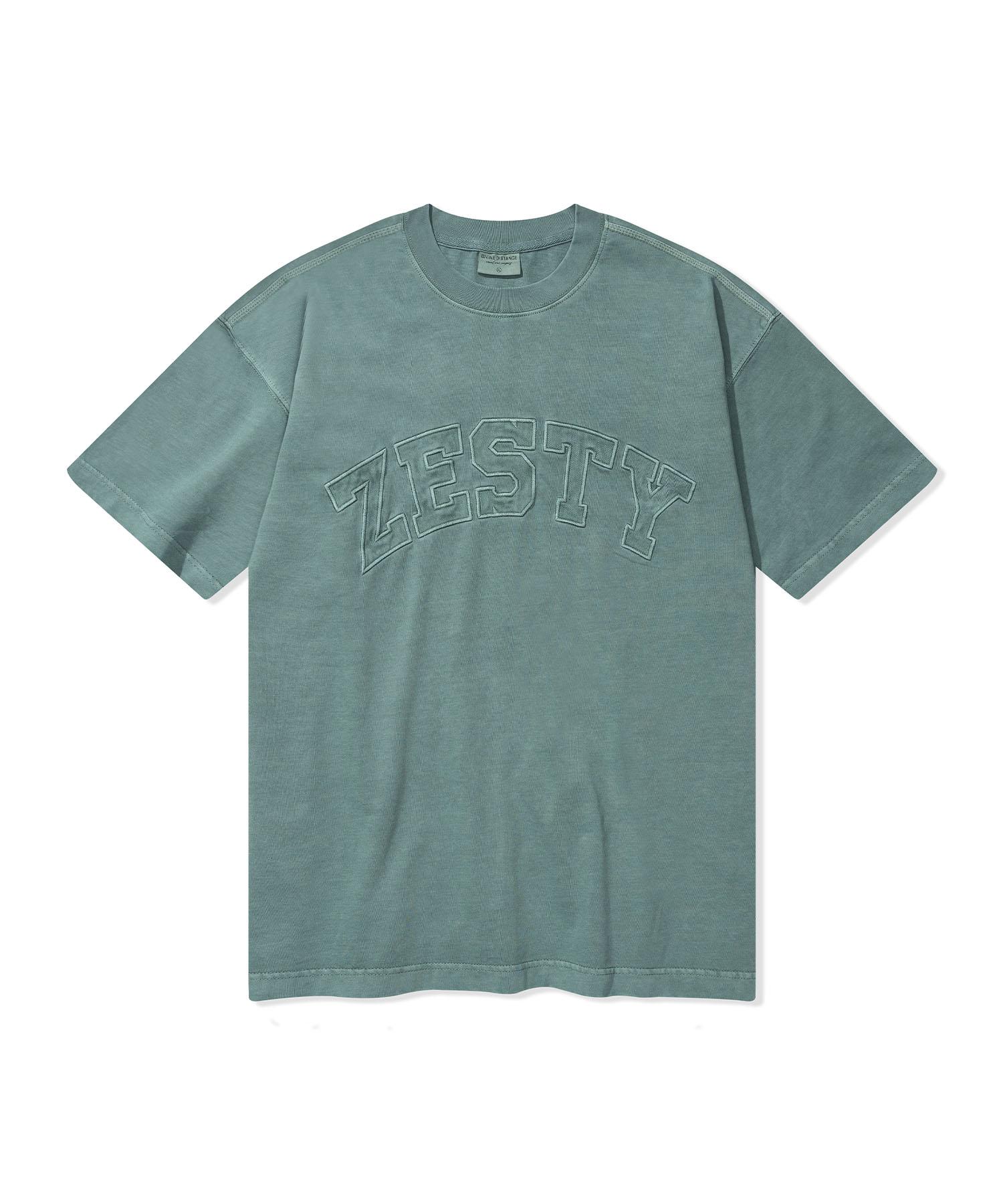 Divine Distance Zesty Pigment Dyed T-Shirt [Green] L