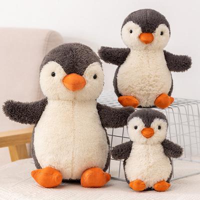 Brinquedos de pelúcia fofos de pinguim bebê pelúcias macias bicho de pelúcia pinguim antártico kawaii peluche decoração de quarto presentes de aniversário para crianças