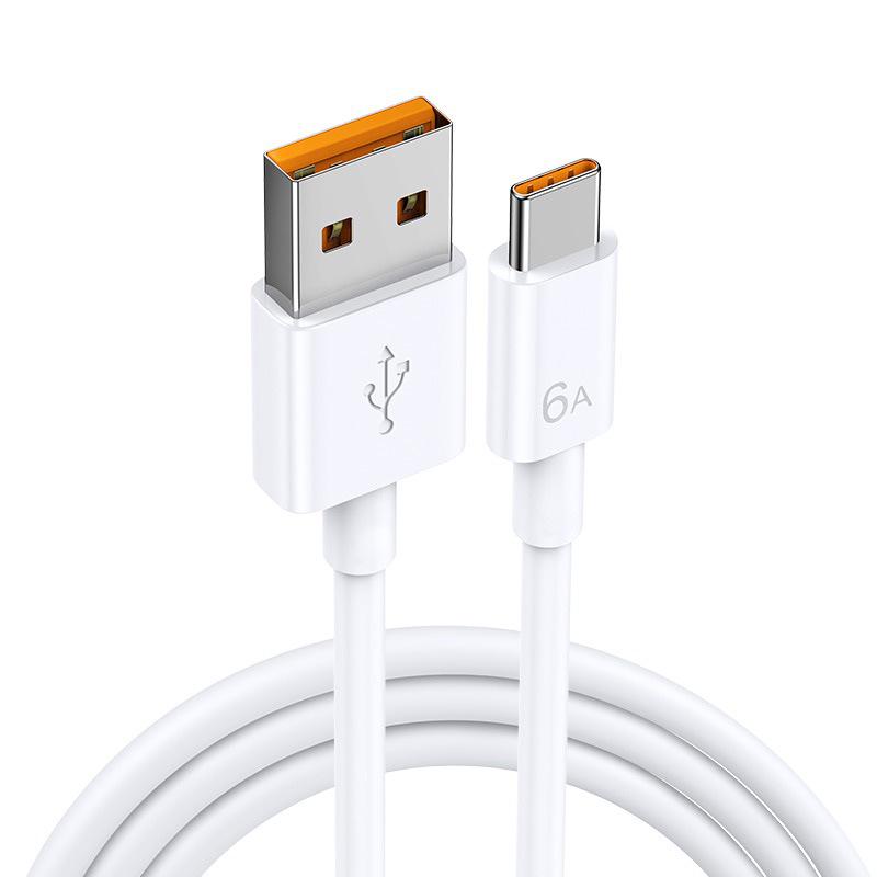 Compatible Huawei 6A Fast Charging Type-C Data Cable, 66W Charger for Mate50 and Honor X40GT.