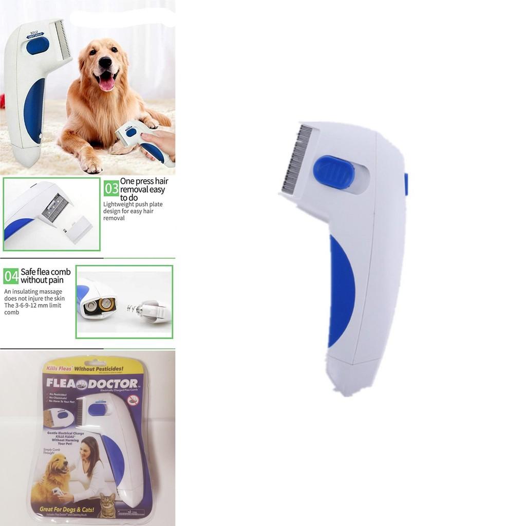 Electric Pet Flea Lice Cleaner Comb Grooming Tool For Cats Dogs Chemical-free And Effective