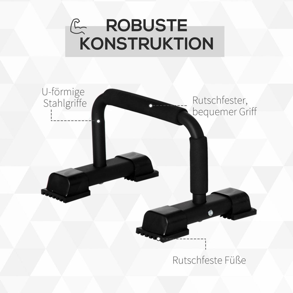 Dip-Stangen 2-teiliges Set Dip-Station bis 120 kg Tragfähigkeit Dip-Stange Fitnessgeräte für Zuhause Parallettes Calisthenics-Geräte für Kraft