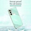 XINLI Electroplating Phone Case for Samsung Galaxy A34 5G Anti-scratch TPU Cover