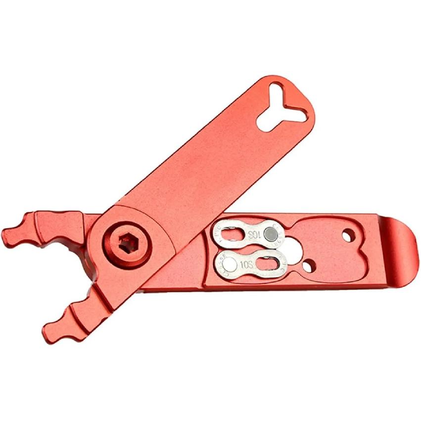 Bicycle Missing Link Plier Tool Tire Lever Missing Link Box Bicycle Master Link Plier Valve Tool 4 In 1 Multifunction Tool